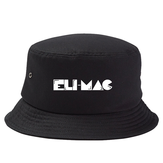 Logo Bucket Hat (Black)