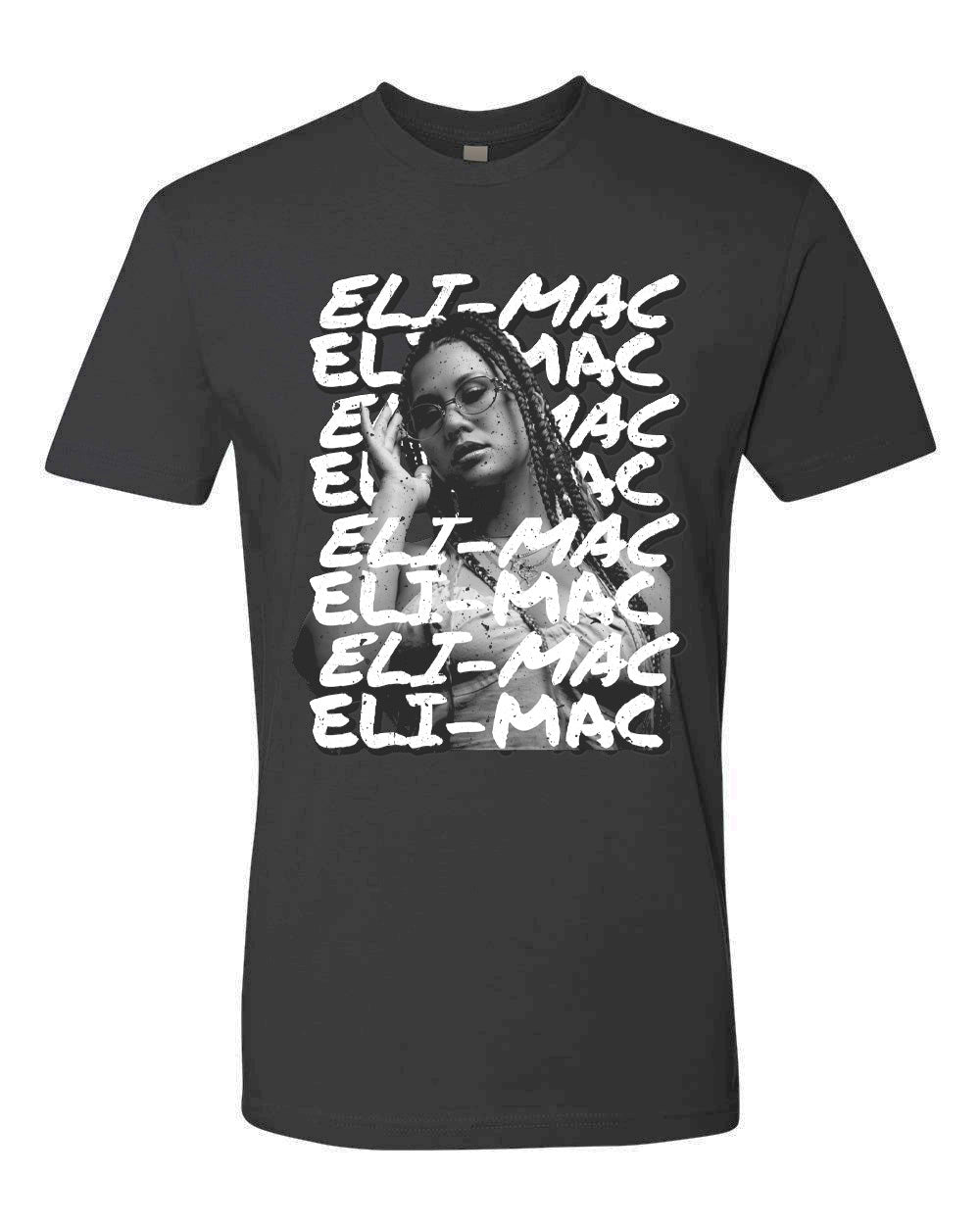 Bootleg Tee (Heather Charcoal w/ White)