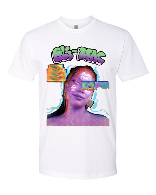 Glitch Tee White
